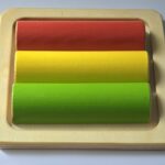 Sensorik-Panel "Regenbogen"  - Feinmotorik und Spiel